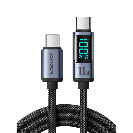 Braided USB Cable with Smart Display
